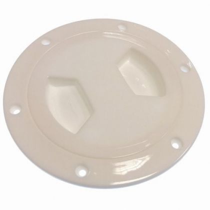 INSPECTION PLATE WHITE 152/200mm — GS31292
