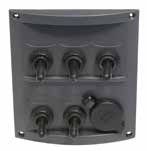 5 GANG WATER PROTECTED SWITCH PANEL — 8141983110 125 MTECH
