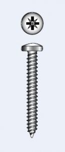 CROSS RECESSED TAPPING SCREW, PAN HEAD - 5.5x32 mm — 7981455 32 MTECH