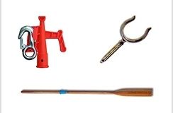 OARS, HOOKS & ACCESORIES