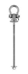 SCREW WITH BOW SHACKLE, WOOD THREAD, MT-SERIES — 815064408 170 MTECH