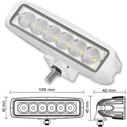 ВОДОУСТОЙЧИВ СПОТ С 6 СВЕТОДИОДА IP67 — L2250160 TREM