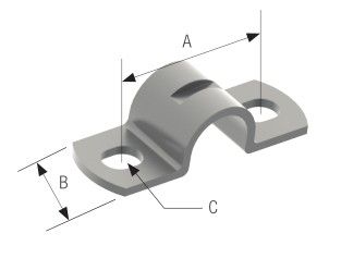 4300 CLAMP ONLY STAINLESS — 331532 PRETECH