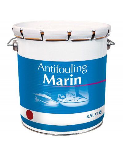 ANTIFOULINGS MIXED MATRIX - COPPER BASED 2.5 L, red — 151131 MARIN NTX