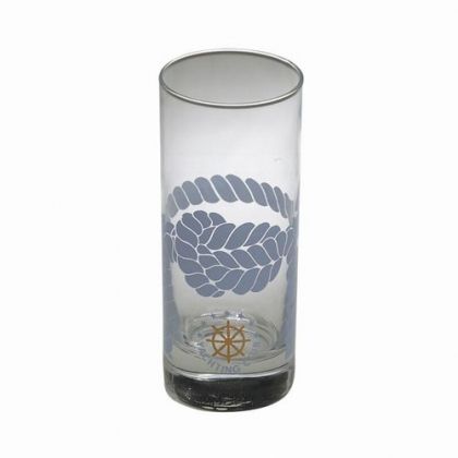 YACHTING MOTIF GLASSES, “Drink“ — D1700250 TREM