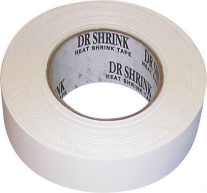 2“X180` WHITE HEAT SHRINK TAPE — DS-702W SHRINK