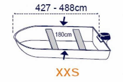 ПОКРИВАЛО ЗА ЛОДКА “COVY LINE“ XXS — O2218488 TREM