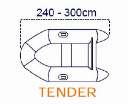 BOAT COVER “COVY LINE“ TENDER — O2224300 TREM