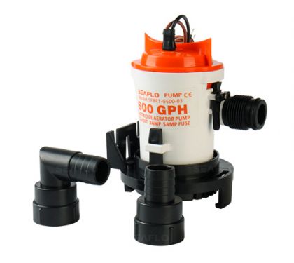 BILGE PUMP 2300LH/600GPH 12v — SFBP1G60003