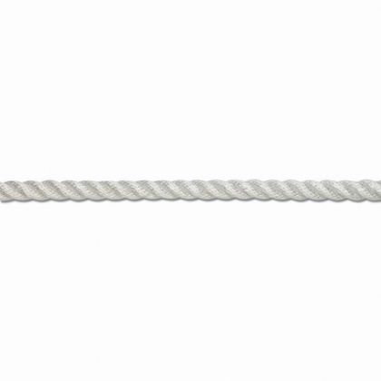 “TREM BALMORAL“ 3-STRAND POLYESTER MOORING ROPE WHITE 14mm — T5014000 TREM