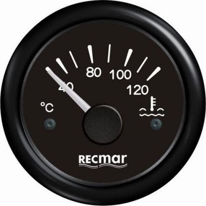 WATER TEMPERATURE 40-120°C BLACK — RECKY14200