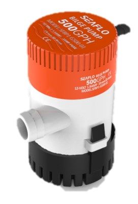 BILGE PUMP 500GPH 12V — SFBP1G50001