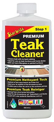 PREMIUM TEAK CLEANER – STEP 1, 16 fl. oz. — 81416 STA