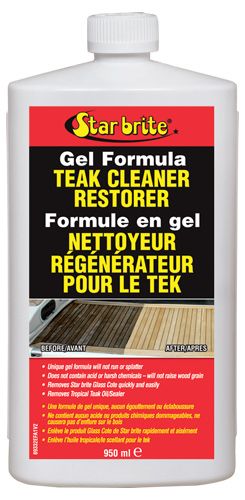 GEL FORMULA TEAK CLEANER/RESTORER 32 fl. oz. — 89332 STA
