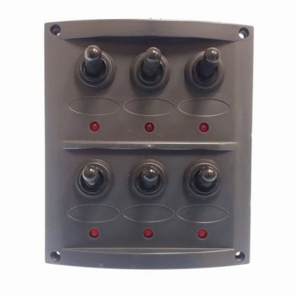 SPLASHPROOF SWITCH PANEL — GS11181