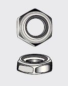 EVAILING TORQUE TYPE HEXAGON NUT - M6 mm — 098546 MTECH