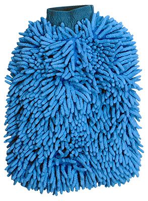 WASH MITT MICRO FIBER REGGAE (BLUE) — 40105 STA