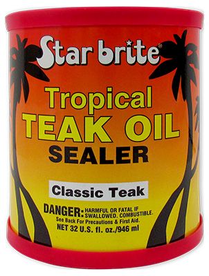 TROPICAL TEAK OIL/SEALER CLASSIC 32 fl. oz. — 88032 STA