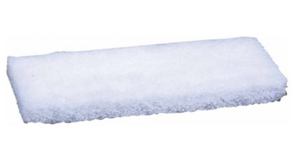 FLEXIBLE HEAD SCRUBBER REPLACEMENT (FINE) (WHITE) — 40125 STA