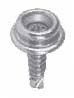 D.DOT STUD-SS SCREW SELF DRILL BRASS NICKEL FINISH 15X15.9 — 814040615 159 MTECH