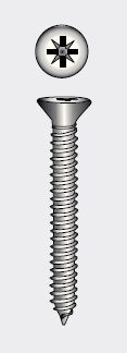 CROSS RECESSED TAPPING SCREW, COUNTERSUNK HEAD - 3.5x25 mm — 97982435 25 MTECH