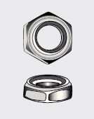 EVAILING TORQUE TYPE HEXAGON NUT - M6 mm — 9098546 MTECH