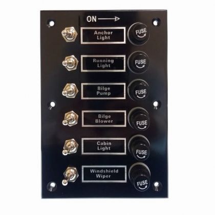 SWITCH PANEL 6-GANG — GS11191