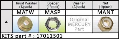 PRESSED-IN PROP KITS — 17011501 MA-PKT SOLAS