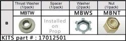 PRESSED-IN PROP KITS — 17012501 MB-PKT SOLAS