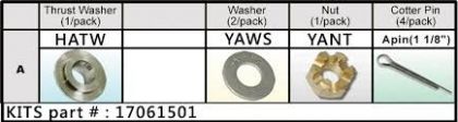 PRESSED-IN PROP KITS — 17061501 HA-PKT SOLAS