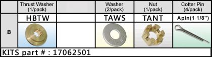 PRESSED-IN PROP KITS — 17062501 HB-PKT SOLAS