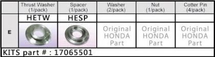 PRESSED-IN PROP KITS — 17065501 HE-PKT SOLAS