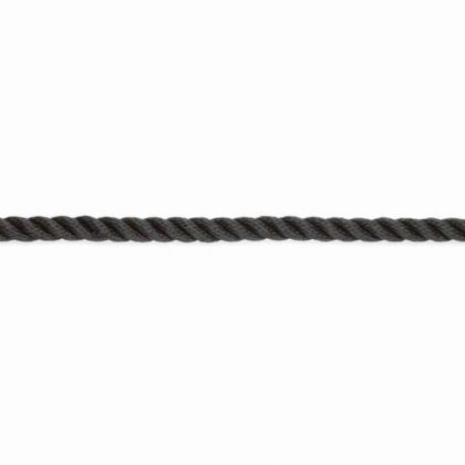 “TREM BALMORAL“ 3-STRAND POLYESTER MOORING ROPE BLACK 16mm — T5216000 TREM