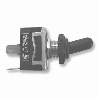 WATERPROOF CIRCUIT BREAKER 2 POSITIONS WITH WATERTIGHT RUBBER CAP — L0612000 TREM