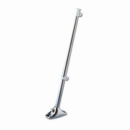 STAINLESS STEEL MAST FOR FLAG WITH BASE 60cm — N2160941 TREM