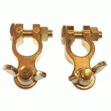 PAIR OF BATTERY CLAMPS SERIES “EXTRA“ POSITIVE AND NEGATIVE — L2006857 TREM
