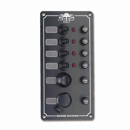 ELECTRICAL PANEL W/WATERPROOF SWITCHES — L0606001 TREM