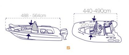 ПОКРИВАЛО ЗА ЛОДКА “COVY LINE“ S — O2223488 TREM