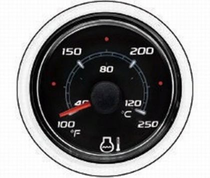 WATER TEMP-BLACK 52mm — 8M0052842 QSR