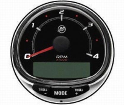 TACHOMETER KIT - 4000 BLACK /SMARTCRAFT/ — 8M0079885 QSR