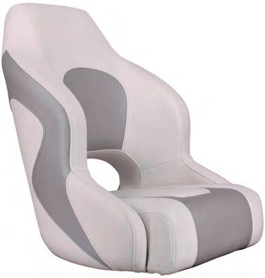 SPORT SEAT WHITE/GRAY — GS73252