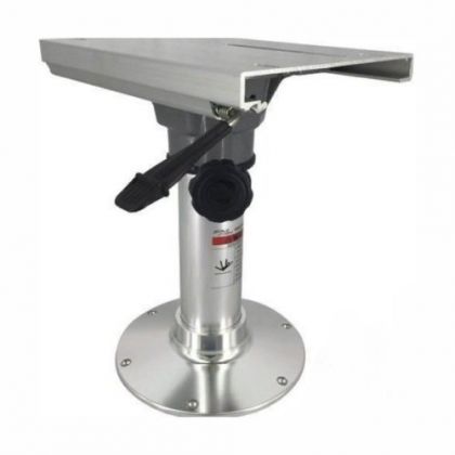 FIXED HEIGHT PEDESTAL W/SWIVEL & SLIDER — GS73259