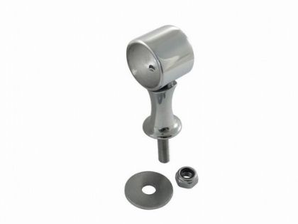HAND RAIL CENTRE FITTING WITH THREAD, AISI-316 25 mm — 814961425 MTECH