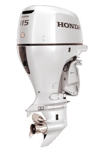 ИЗВЪНБОРДОВ ДВИГАТЕЛ HONDA 115HP, БЯЛ — BF115J XDU NH565 HONDA