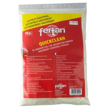 QUICKCLEAN OIL ABSORBENT FLAKES 3L — КУИК КЛИЙН АБСОРБЕР FERTAN