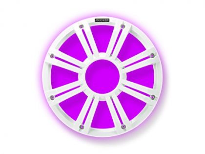 КАПАК ЗА СУБУФЕР KICKER 12“ LED, бял — KA45KMG12W