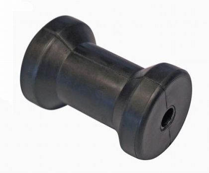 KEEL ROLLER WITH SHAFT GUM 100 mm — 88803100 MTECH