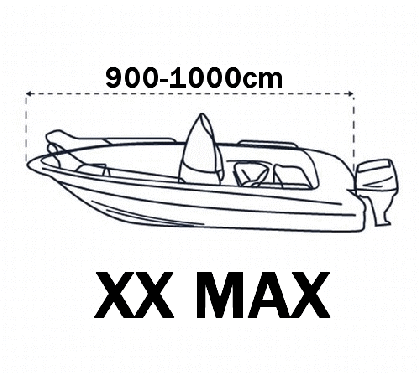 ПОКРИВАЛО ЗА ЛОДКА “COVY LINE“ XX MAX /синьо/ — O2295100 TREM