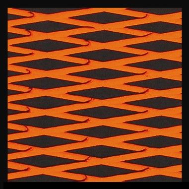 1050x1600 cm, 2T CUT DIAMOND W/PSA - BLACK on ORANGE — SHT40D-2TPSA-BLK-ORA SBT