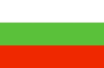 BULGARIA FLAG WITH RIFLES 30/50 cm — ФЛАГ БГ С КАРАБИНИ 30/50 см.